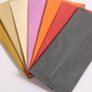 BUSTA + TOVAGLIOLO PAGLIA COLORATA PZ. 1000